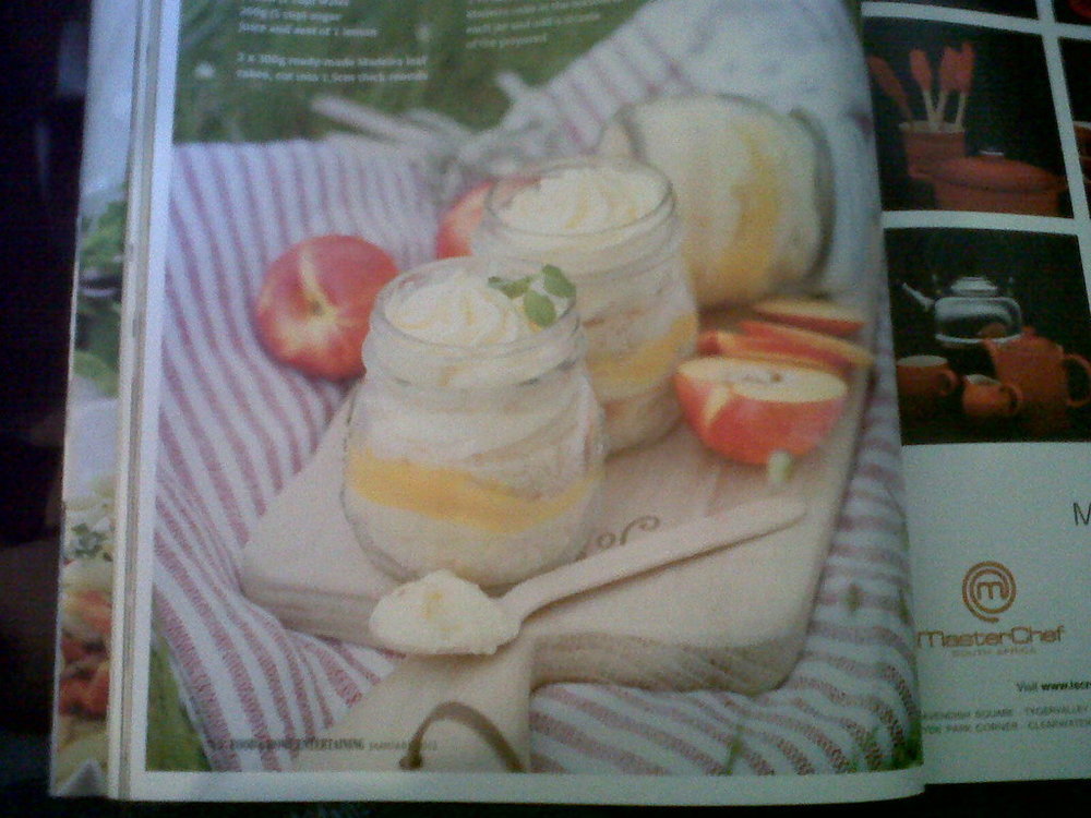 Layered lemon cake jars of Forbidden - Recipefy