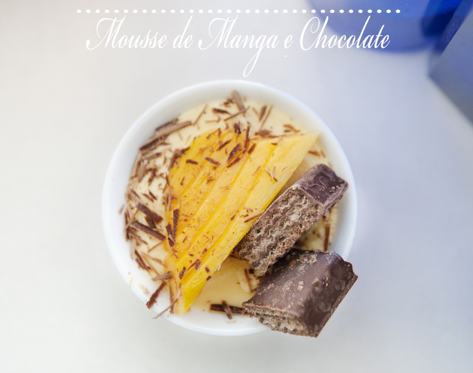 Mousse de Manga e Chocolate of Loacker Portugal - Recipefy