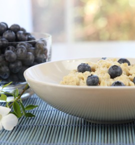 Blueberry ricotta oatmeal di Amy Jessup - Recipefy