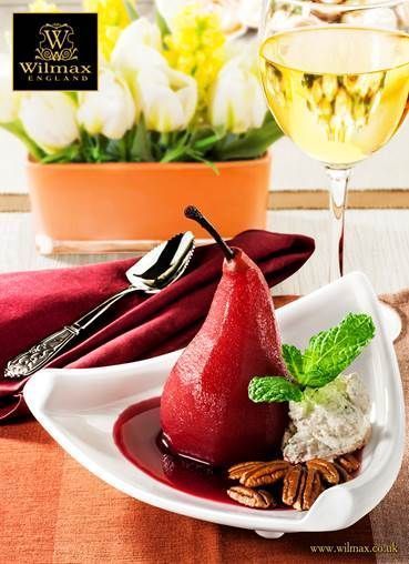 Wine Poached Pears of Wilmax - Recipefy