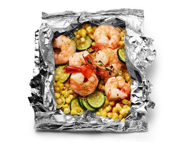 Mix-and-match seafood foil packet of Schalene Dagutis - Recipefy