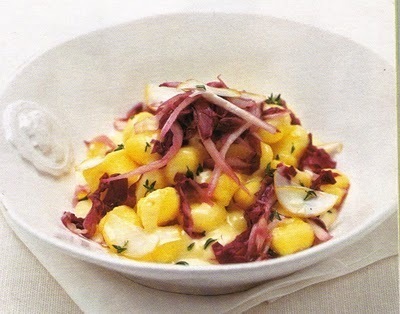 Gnocchetti provola e radicchio of Maddalena - Recipefy