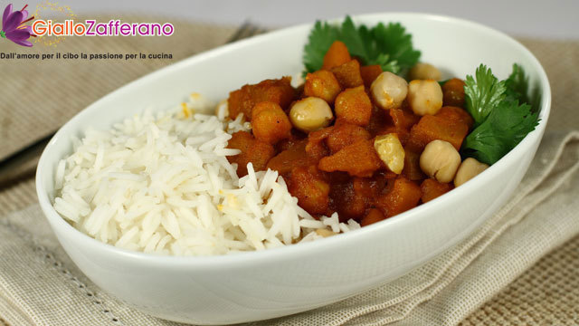 Curry vegetariano con zucca e ceci of _Barbara - Recipefy