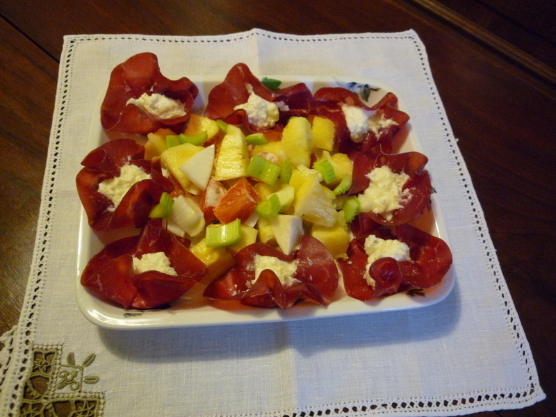 Fiori di bresaola de Nicoletta Simonetti - Recipefy