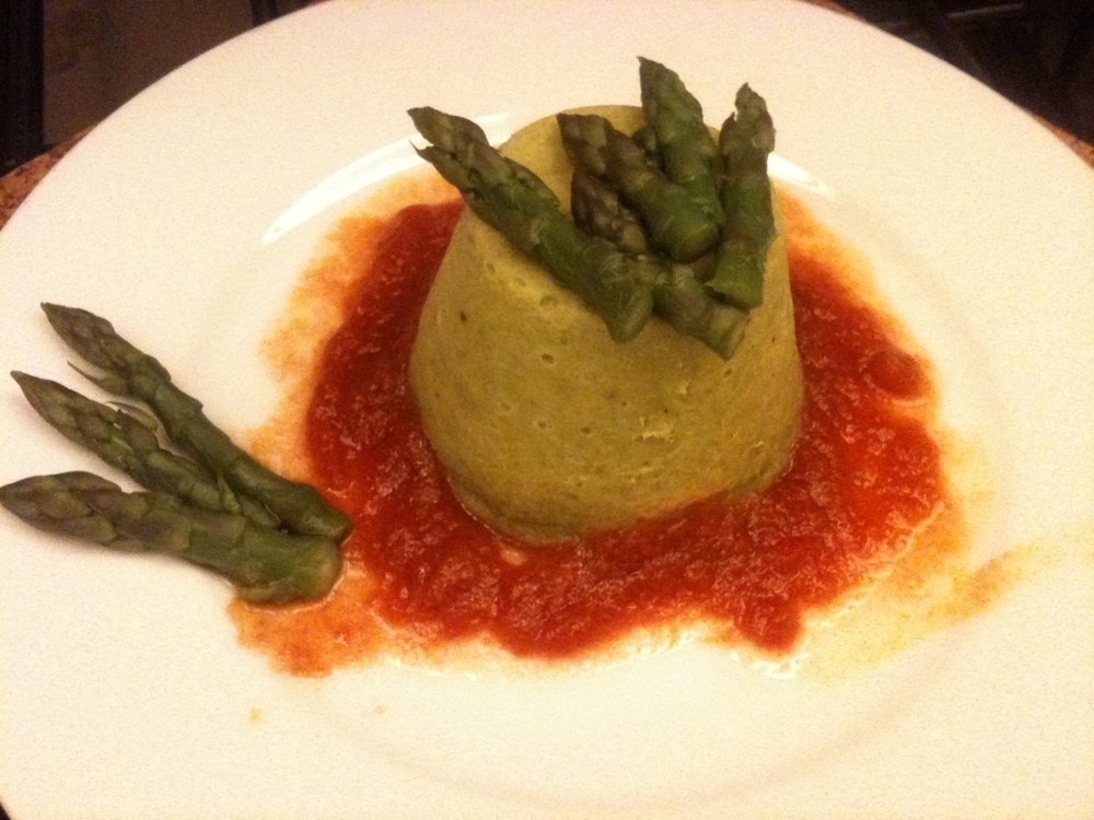 Flan di pane, asparagi e zucchine of Sara Pignatta - Recipefy