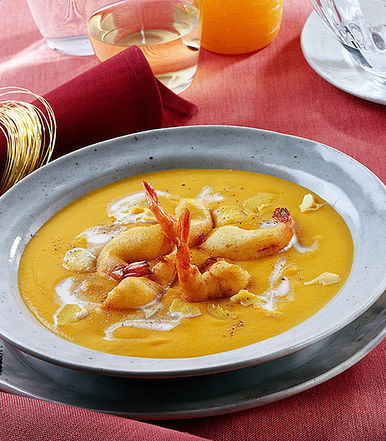 Vellutata di zucca con gamberi of Mikberger - Recipefy