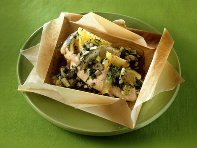 Pollo al cartoccio con limoni e ananas de Daniele - Recipefy