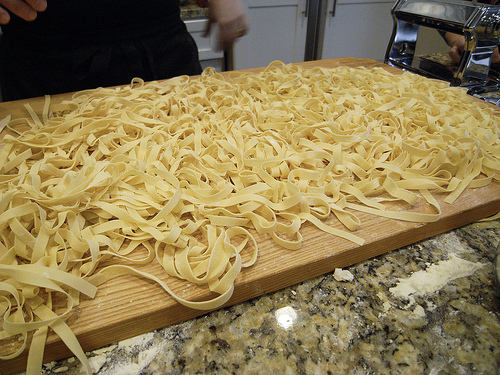 tagliatelle alle zucchine  of Nicoletta Simonetti - Recipefy