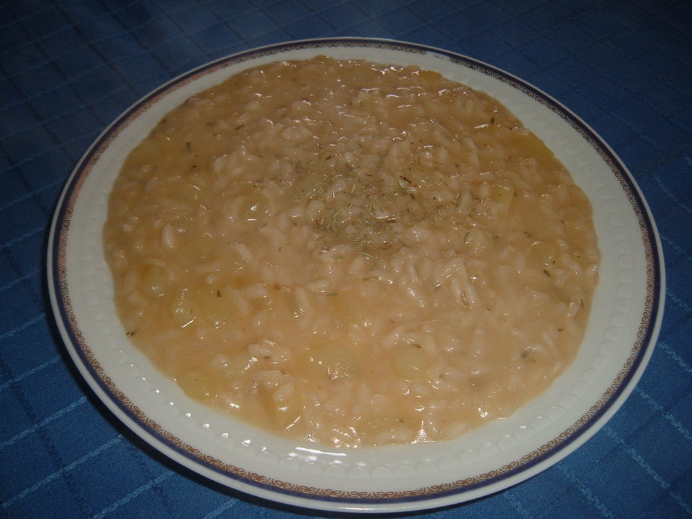 Risotto alle patate con rosmarino di Enrico Finocchiaro - Recipefy