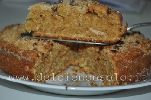 Torta con farina di biscotti e cocco of lella - Recipefy