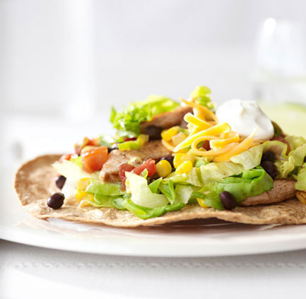 Roasted Corn and Chicken Tostada of J Marie - Recipefy