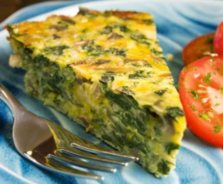 Crustless Spinach and Feta Quiche de Lori McAleer - Recipefy