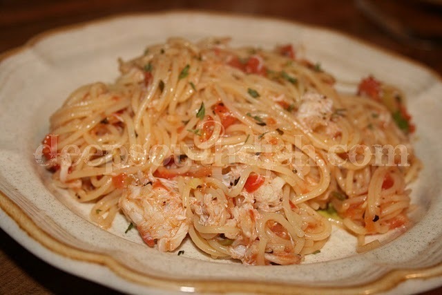 Angel Hair Pasta With Crab of lynne beauchamp - Recipefy