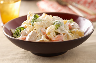 Creamy Chicken Bow Tie and Vegetables de Shel - Recipefy
