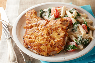 Caesar Pork Chops and Pasta of Shel - Recipefy