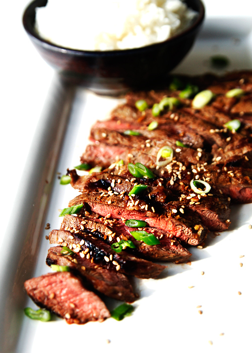 Asian Inspired Flat Iron Steak  of Kristen Byers - Recipefy