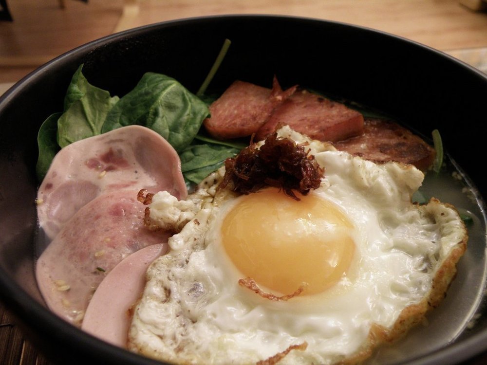 Gourmet Ramen - ( Egg, Spam, Ham Ramen ) of Kirito - Recipefy