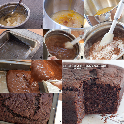 Chocolate Banana Cake de librarychick4405 - Recipefy