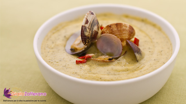 Vongole veraci su vellutata di zucchine de Mikberger - Recipefy