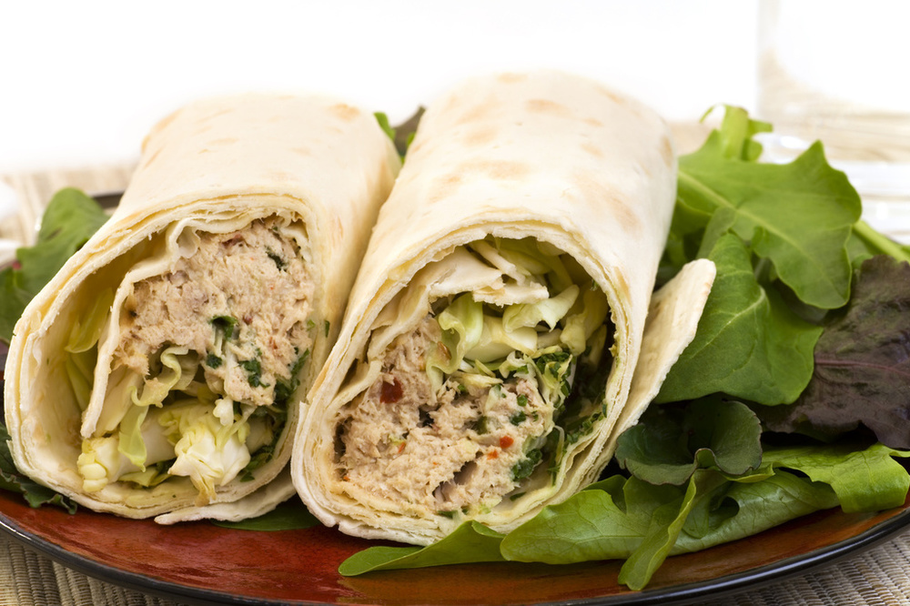 Salmon Salad Wrap * de Daisy Figueredo - Recipefy