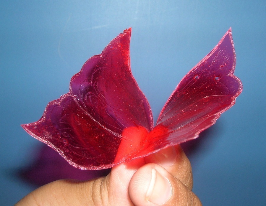 Farfalle di gelatina de Sweetandsalty - Recipefy