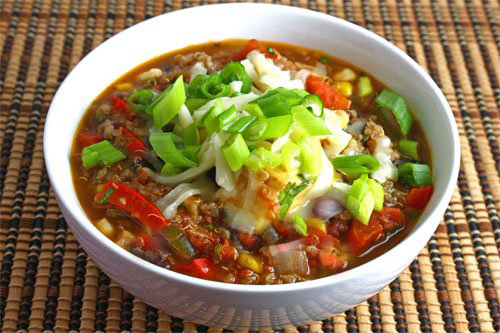 Fresh Tomato Chili with Taco Nut Meat of Logan Obermire - Recipefy