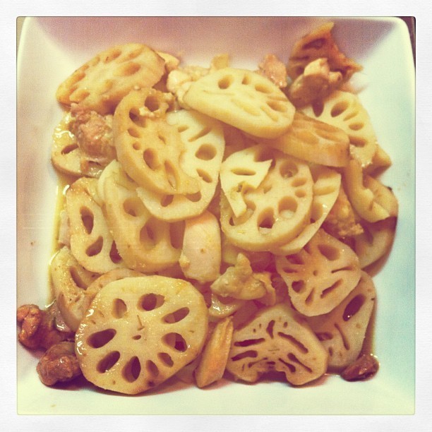 Lotus Pan Fried Rice Wine Chicken of Chalsea Chen - Recipefy