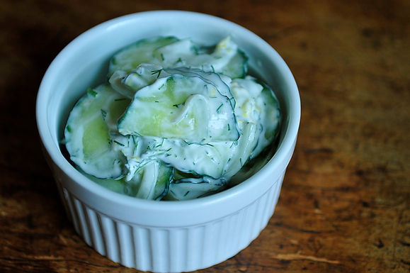 Creamy Cucumber Side of jenn - Recipefy