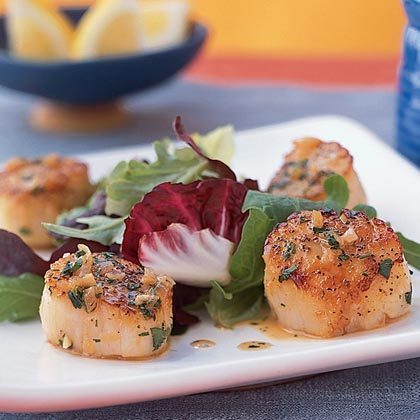 Scallops with Lemon and Shallots of jenn - Recipefy