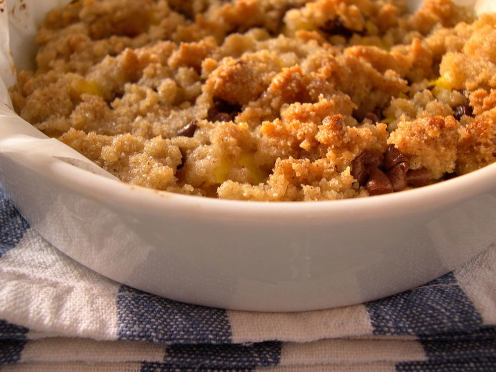 Crumble speziato di mele e frutta secca de Alessandra C. - Recipefy