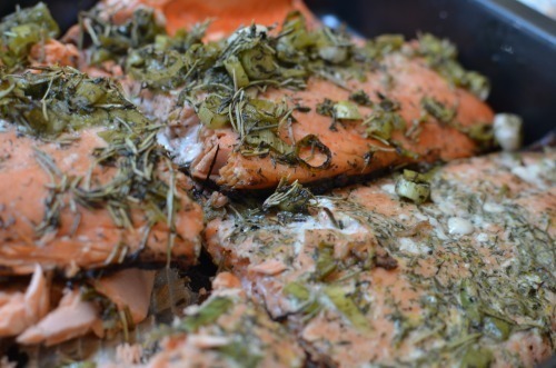 Wine & Herb Grilled Salmon of jenn - Recipefy