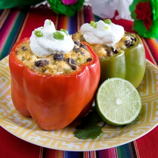 Tamale Stuffed Peppers di Shirin Faares Miller - Recipefy