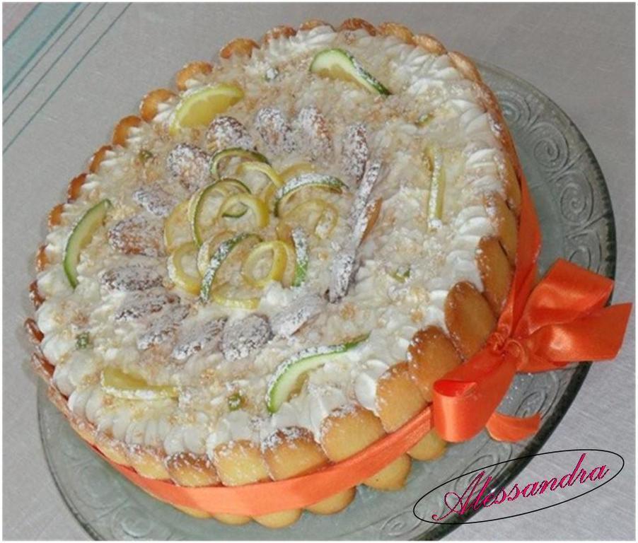 TORTA AL LIMONCELLO CON CREMA DIPLOMATICA AL LIMONE of Alessandra Dolce Far Dolci - Recipefy