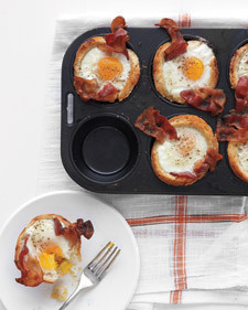 Bacon, Egg, and Toast Cups of April Musick - Recipefy