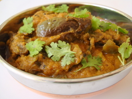 Aubergine Bhaji of paddy sears - Recipefy