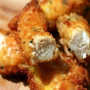 Simple Chicken Goujons with Salsa de Allem Kerr - Recipefy