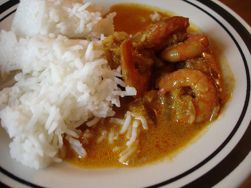 Grandma's Prawn Curry with Rice of bikster1998 - Recipefy