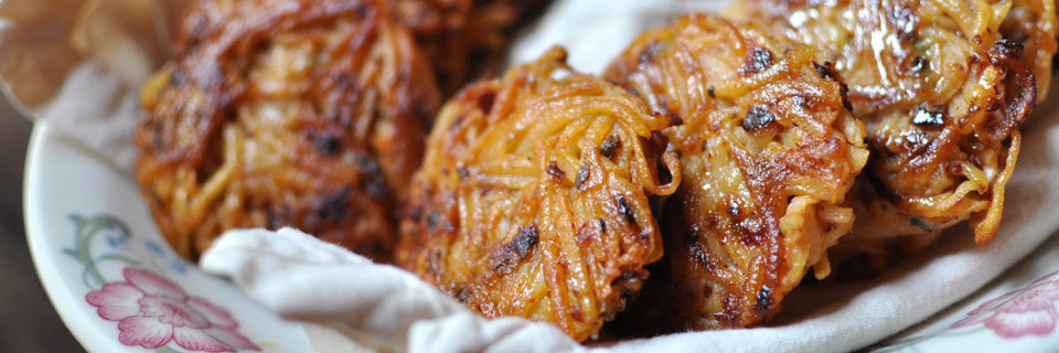 Roasted Chile Potato Pancakes (Spicy IS optional) of Jennifer Nash - Recipefy