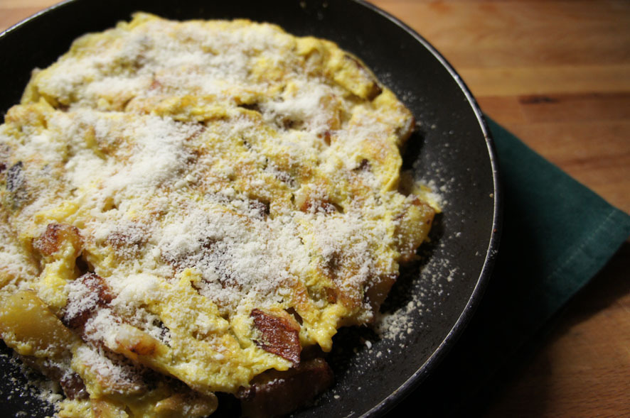 frittata di patate e pecorino di Monica - Recipefy