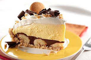 Peanut Butter-Chocolate Banana Cream Pie de Shel - Recipefy