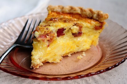 Brie and Bacon Quiche of Lisa Evanoff - Recipefy