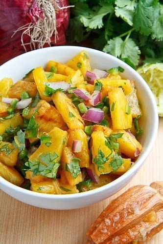 Grilled Pineapple Salsa di Lisa Evanoff - Recipefy