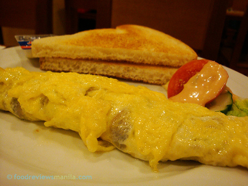Hearty Mushroom omelette. di David Le Mottee - Recipefy
