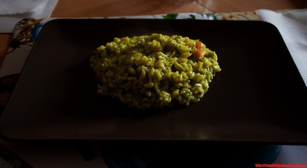 Risotto porri e ortiche of Il Gigante - Recipefy