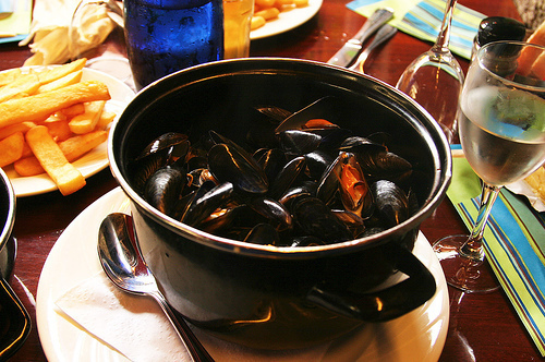 Moules a la creme. of David Le Mottee - Recipefy