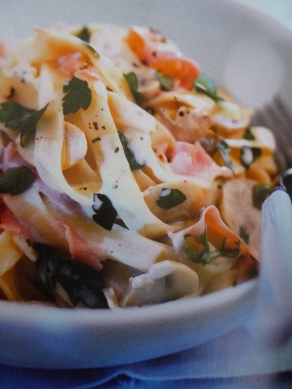 Creamy Ham Tagliatelle. di David Le Mottee - Recipefy