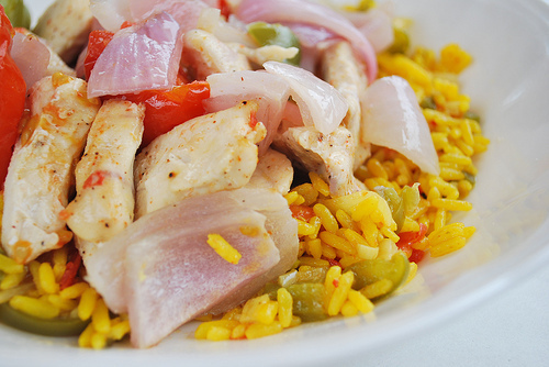 Spicy Spanish Chicken with Rice de debsxx - Recipefy