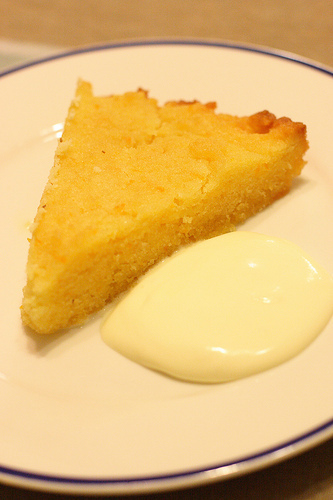 Orange and Almond Pudding Cake di debsxx - Recipefy