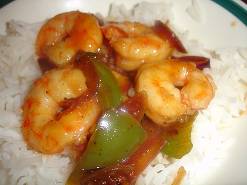 Garlic, ginger and chilli prawns of debsxx - Recipefy