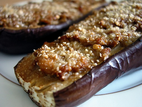 Stuffed Aubergines di Alex - Recipefy